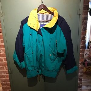 Vintage 80’s braefair sport nautical sailing windbreaker